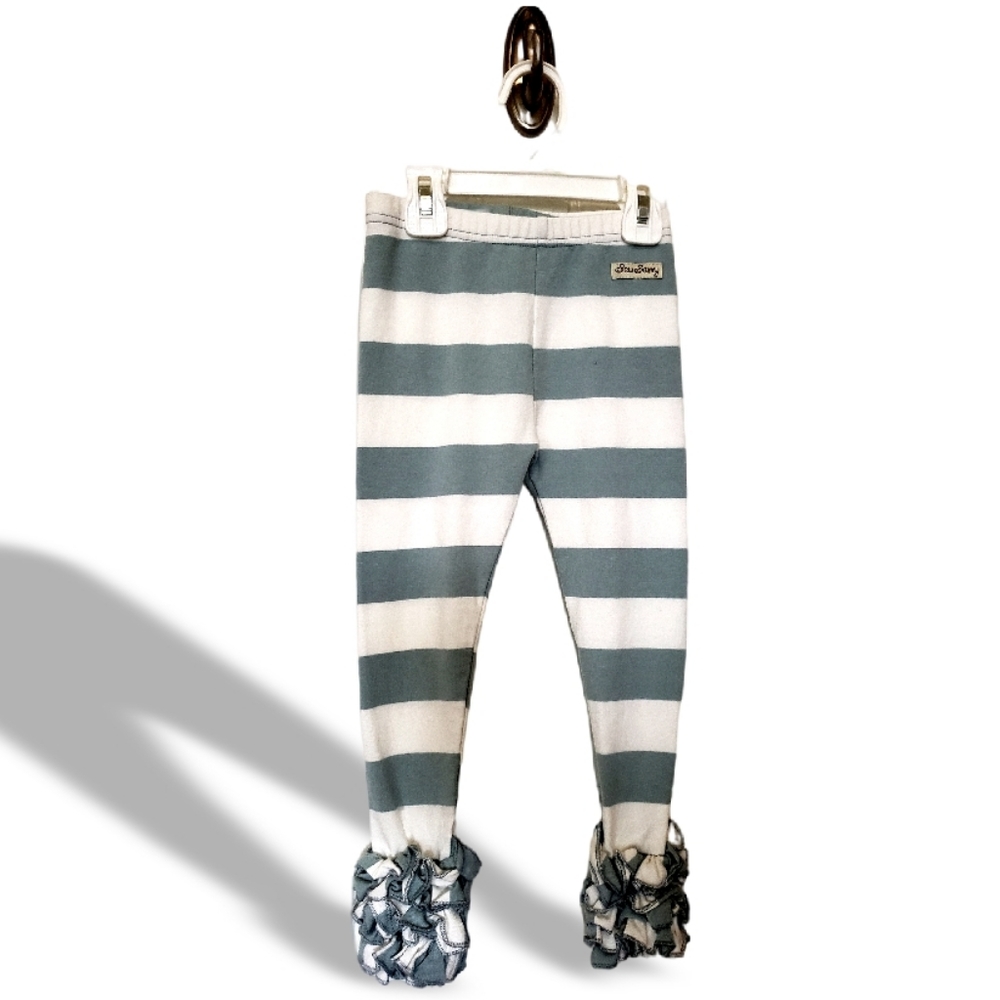 Sew Sassy Ruffle Girls Leggings